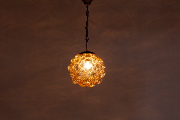Large Round Bubble Glass Ceiling Lamp, Large Round Hanging Light Fixture