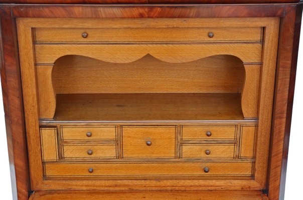 Antique Flame Mahogany Bureau Dresser For Sale At Pamono