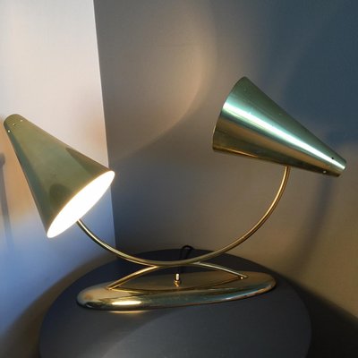 Mid Century American Brass Table Lamp from Laurel Mid Century American Brass Table Lamp from Laurel