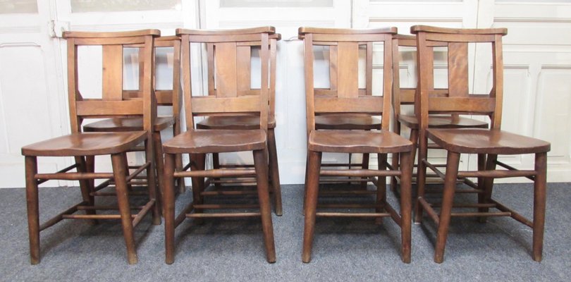 Antique Dining Chairs Set Of 8 For At Pamono Antique Dining Chairs Set Of 8 For