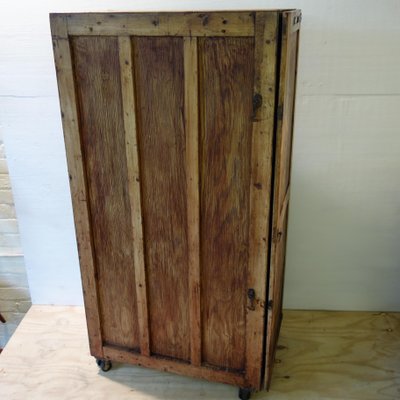 Antique Victorian English Bakers Proving Cabinet From The United