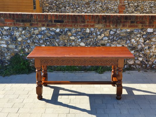 Antique Oak Dining Table For Sale At Pamono