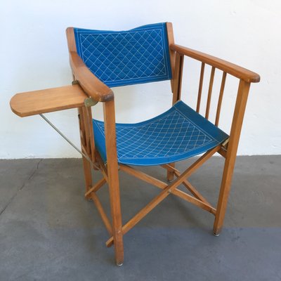 blue folding chairs