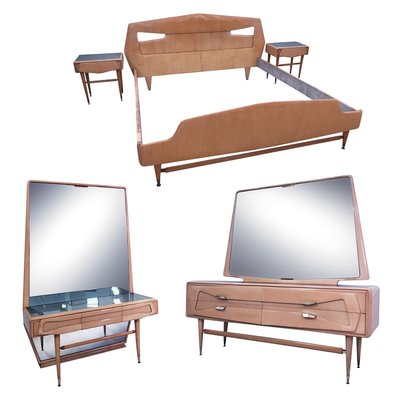 Italian Maple Bedroom Suite 1950s