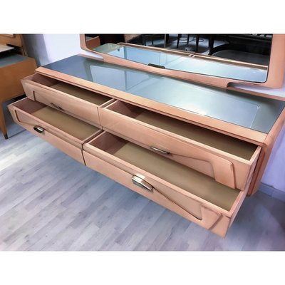 Italian Maple Bedroom Suite 1950s