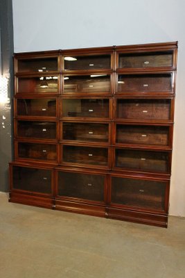 Large Antique Mahogany Cabinet From Globe Wernicke For Sale At Pamono