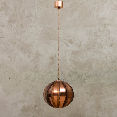 Vintage Copper Pendant Lamp By Svend Aage Holm Sørensen For Copper Pendant Lamp By Svend Aage Holm