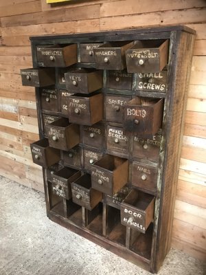 Antique Pigeon Hole Cabinet Bei Pamono Kaufen