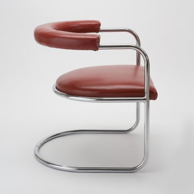 Vintage Bauhaus S103 Club Chairs By Fritz Gross For Tubus Set Of