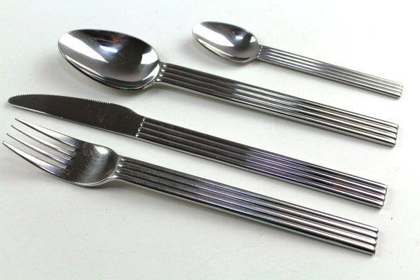 Fornuft Servizio Di Posate Ikea 24 Pezzi Inox Tavola Casa Ebay