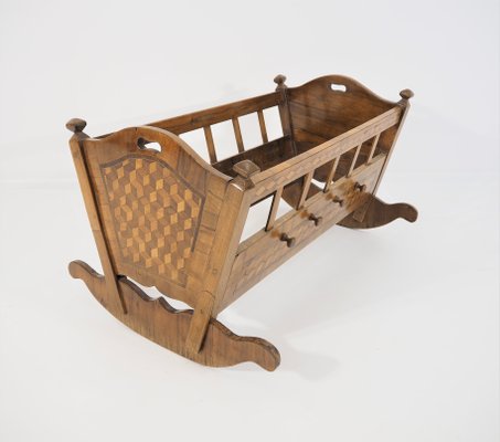 antique cradle safety