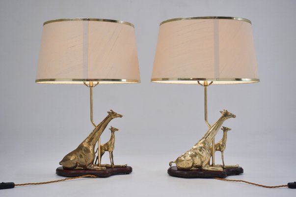 giraffe table lamp