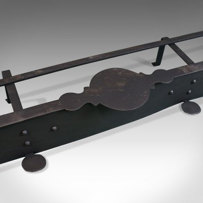 Antique Victorian Iron Fireplace Fender For Sale At Pamono