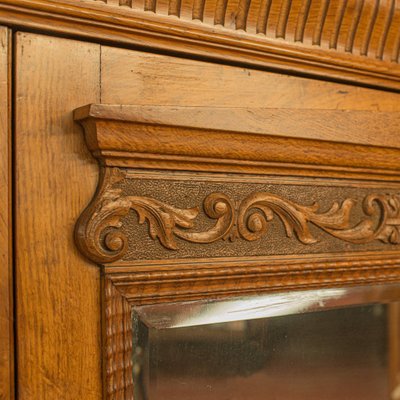Antique Victorian Scottish Oak Wardrobe For Sale At Pamono