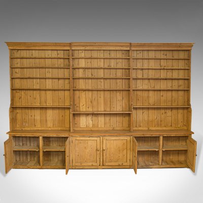 Large Antique Victorian Pine Bookcase For Sale At Pamono