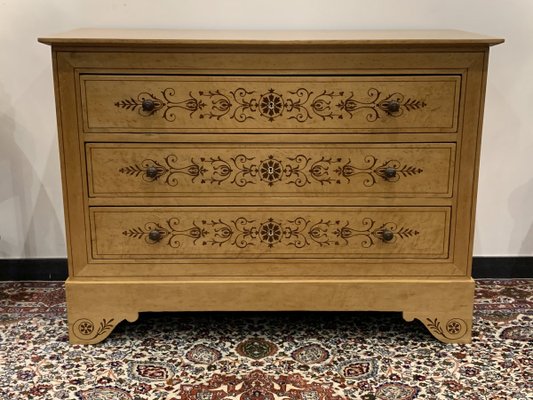Antique Burr Maple Dresser For Sale At Pamono