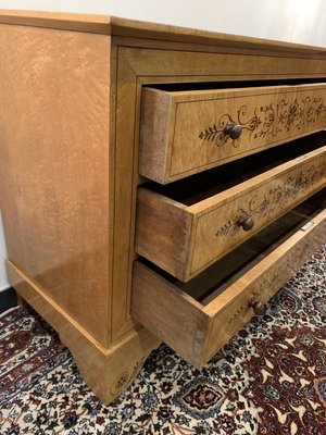 Antique Burr Maple Dresser For Sale At Pamono