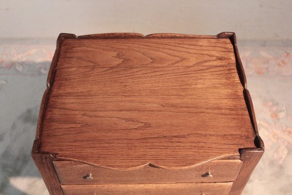 Antique Oak Nightstand For Sale At Pamono