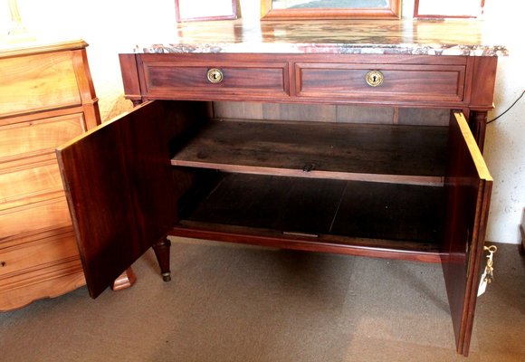 Antique Louis Xvi Style Mahogany And Marble Buffet For Sale At Pamono Antique Louis Xvi Style Mahogany And Marble Buffet For Sale At Pamono