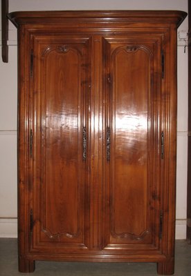 Cherry wood armoire on sale for sale