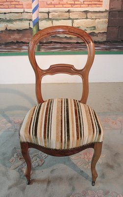 Antique Walnut Louis Philippe Dining Chairs Set Of 6 Antique Walnut Louis Philippe Dining Chairs Set Of 6