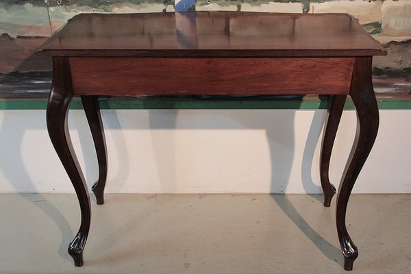 Antique Rosewood Console Table for sale at Pamono