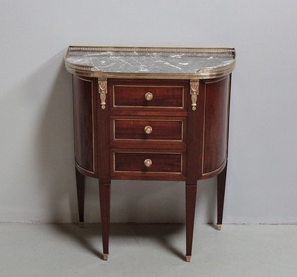 Vintage Louis Xvi Style Mahogany, Antique Mahogany Dresser With Marble Top