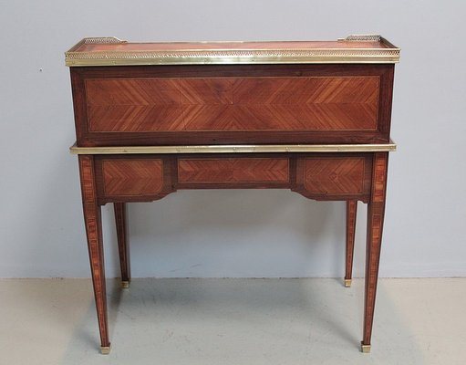 Antique Louis Xvi Style Rosewood Cylinder Desk For Sale At Pamono