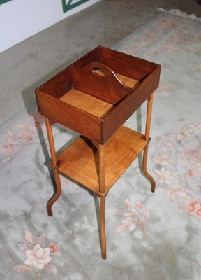 Cherry wood end table best sale