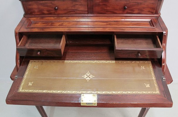Small Antique Mahogany Desk For Sale At Pamono