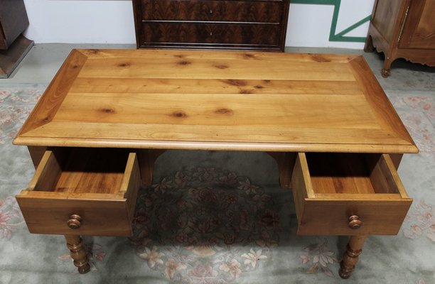 Antique Cherry Wood Desk for sale at Pamono