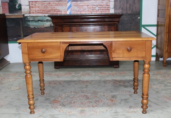 Antique cherry wood desk deals