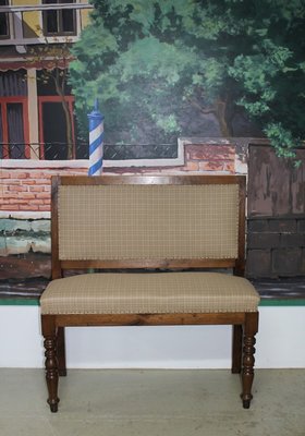 Antique oak bench deals