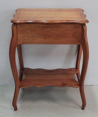 Small Vintage Birch Side Table For, Vintage Small End Tables