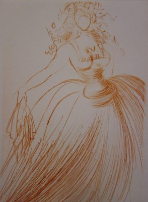 Much Ado About Shakespeare As You Like It Radierung Von Salvador Dali 1968