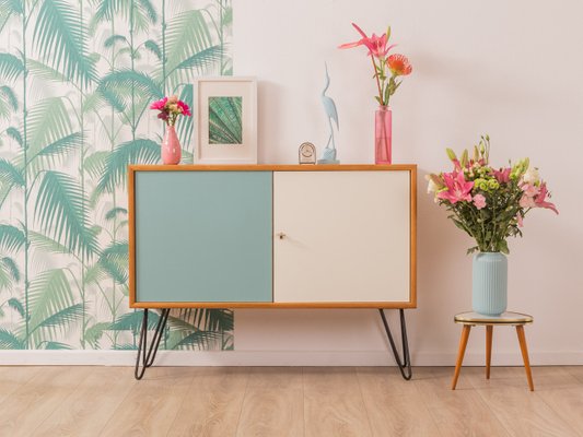 German Oak Veneer Dresser From Wk Mobel 1960s For Sale At Pamono