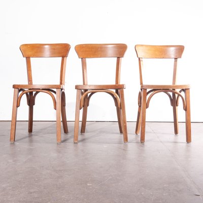 Bentwood Bistro Chairs 1950s Set Of 3 For Sale At Pamono