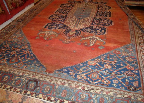 Antique Middle Eastern Bakshaish Rug For Sale At Pamono