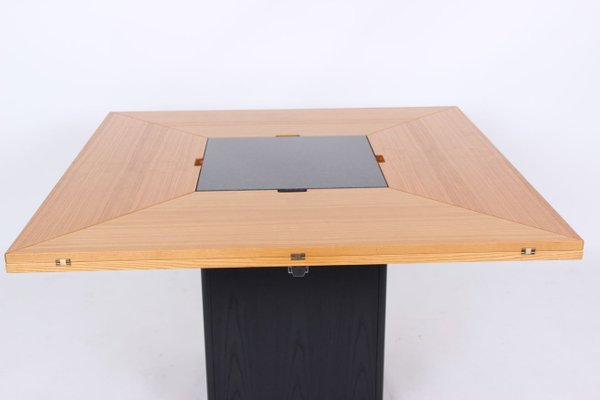 Dining Table 8 Chairs Set By Bob Dries Van Den Berghe For