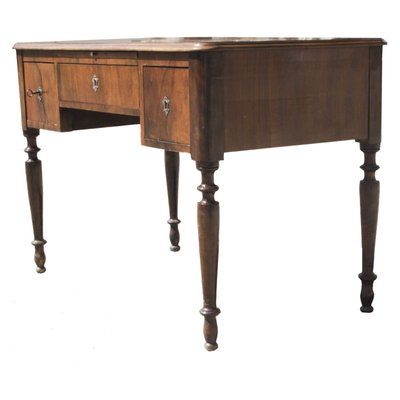 Antique Italian Walnut Desk For Sale At Pamono