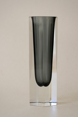 Mid Century Hexagonal Murano Glass Vase For Sale At Pamono