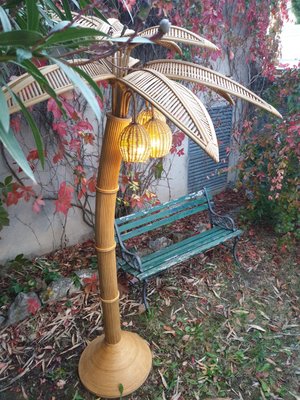 Vintage Rattan Floor Lamp For Sale At Pamono