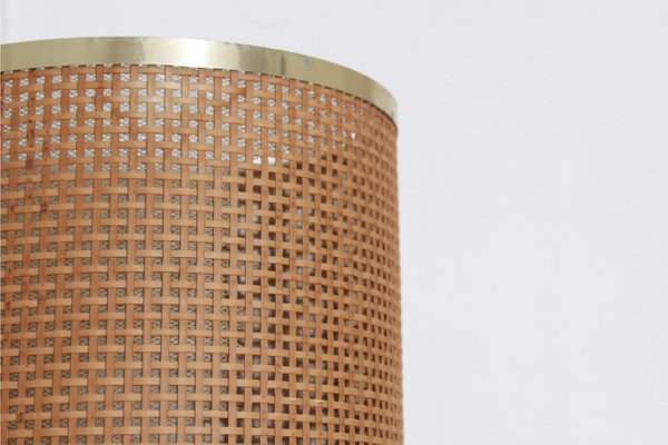 wicker table lamp