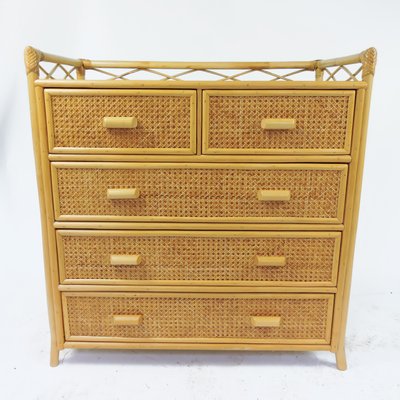 Vintage Cane Dresser For Sale At Pamono