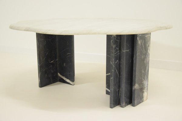 Table Basse Vintage Design Mid Century Marbre Magasin De