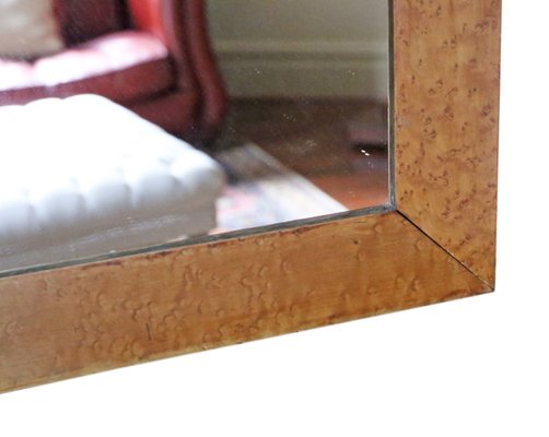 Antique Victorian Birds Eye Maple Overmantle Mirror For Sale At Pamono