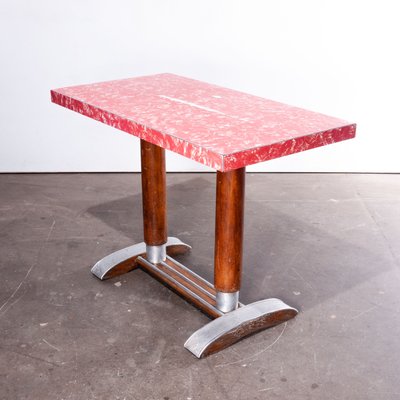 French Bistro Dining Table With Laminate Top 1950s For Sale At Pamono