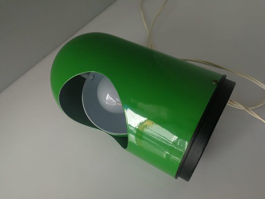 vintage green table lamp