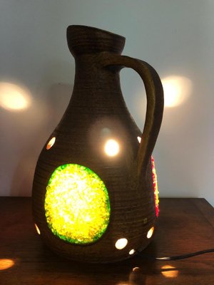 Lampe de Bureau en Céramique et Résine d'Accolay, années 70 en vente sur  Pamono