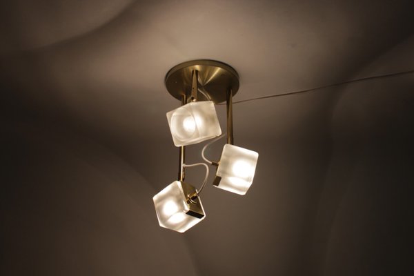 Ice Cube Ceiling Lamp From Peill Putzler 1970s For Sale At Pamono